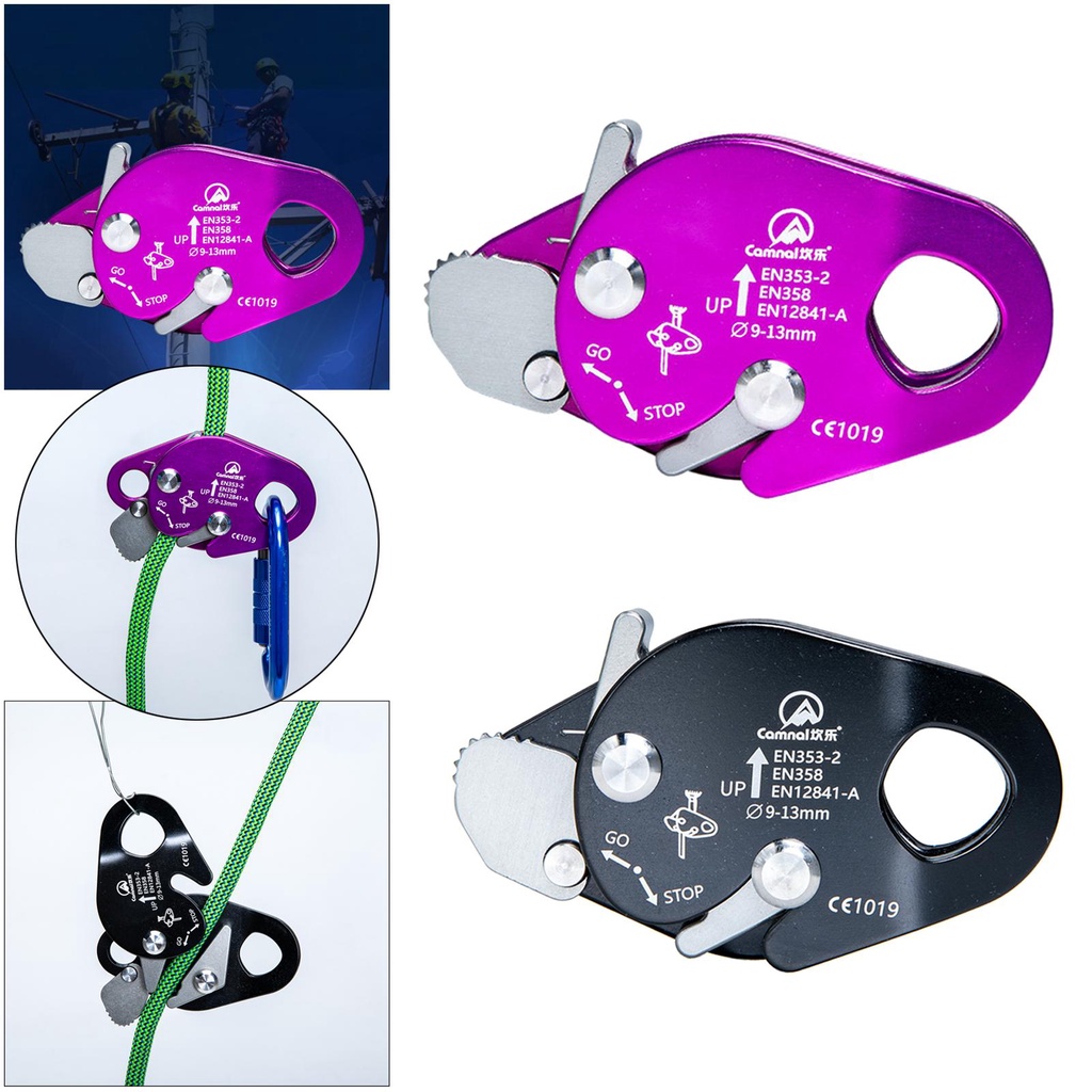 Camna Mobile Fall Arrester Backup Device Camnal Rope Grab Rope Access
