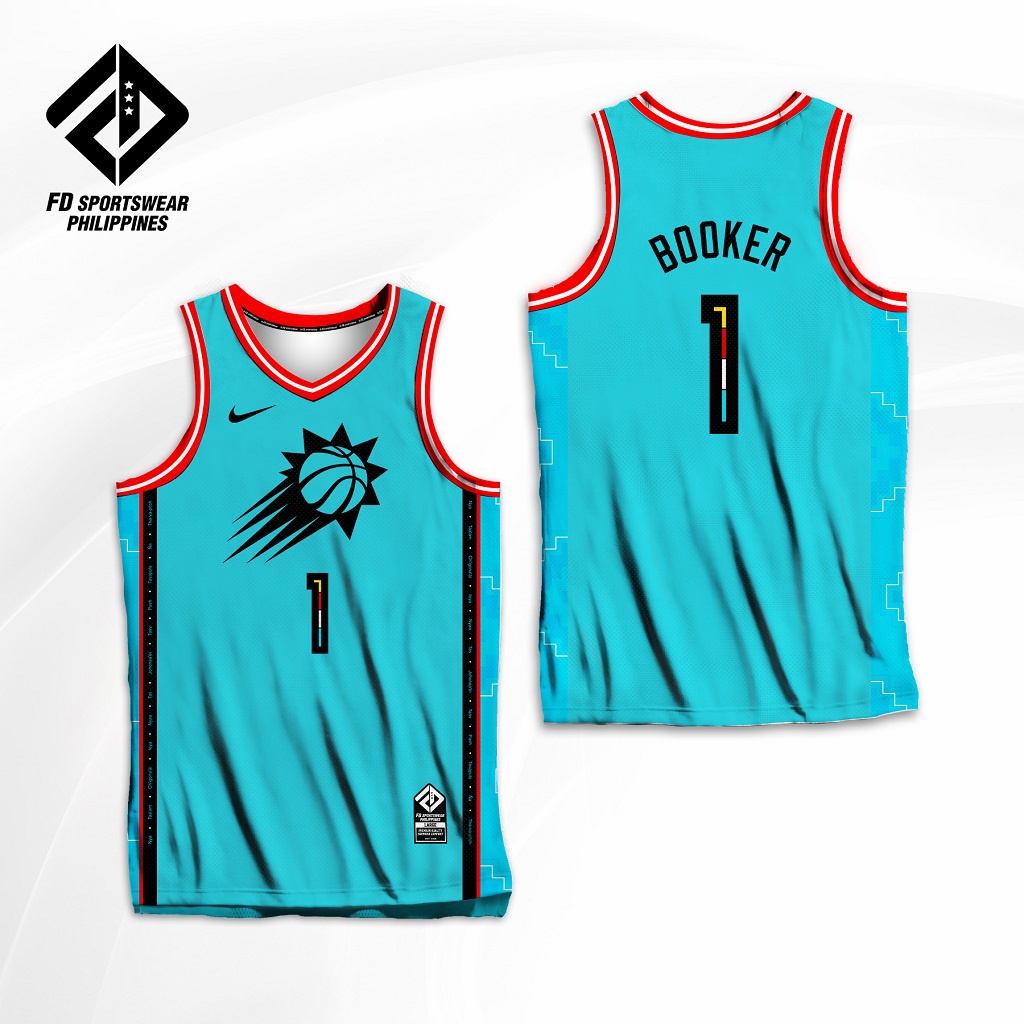 De-vin B-ooker 1 Phoenix S-uns Player Unisex 2022/23 Swingman Jersey ...