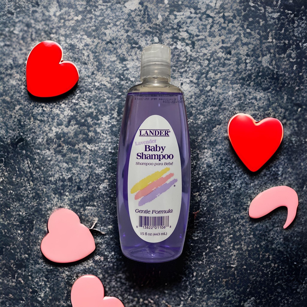 LANDER Lavender Baby Shampoo (443ml) Shopee Philippines