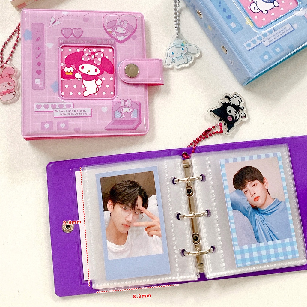 Photo Album Photocard Binder Sanrio 3 Inch 40 Pockets Cute Idol Photos ...