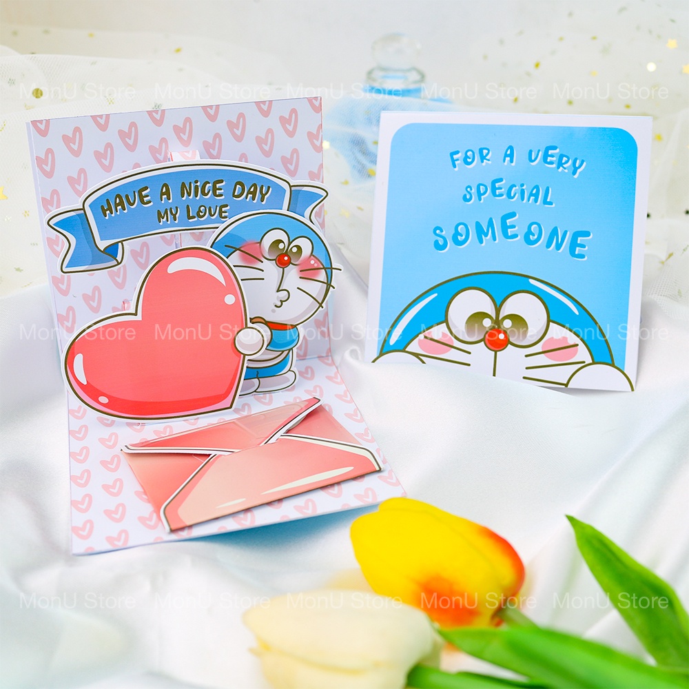 3d Doraemon Doremon Floating Cards Are Specially cute Occasion TooYoo ...