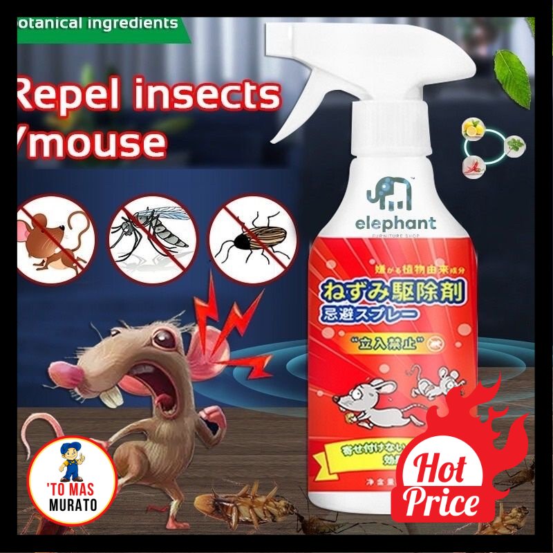 Rat Repellent Spray Killer For Home Rat Killer Spray Can Repel Mice