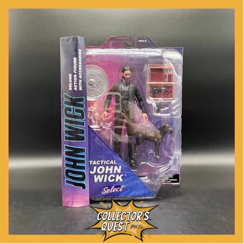 Diamond Select Tactical John Wick Deluxe Action Figure with Accessories
