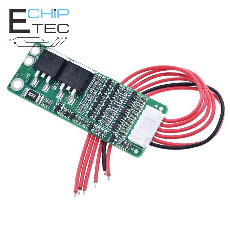 5 Schede Di Protezione BMS 3S 40A Per Batterie Li-ion 18650 Con Bilanciamento