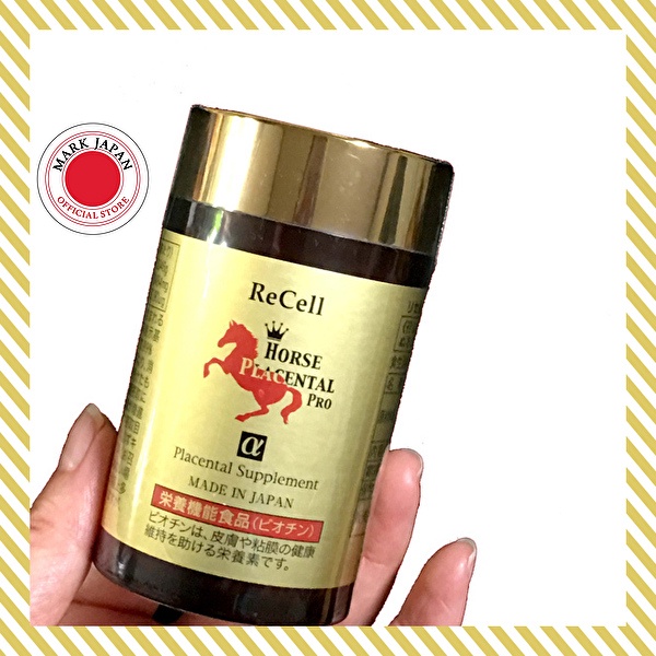 Recell Horse Placenta Pro 250mg x 180 grains (approximately 2 months ...