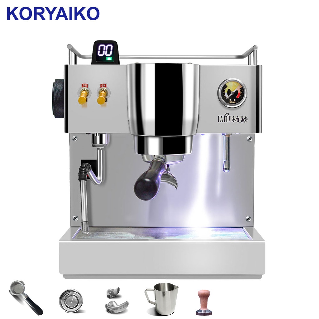 Milesto Eliane EM19M3 Coffee Shop Professional Semi Automatic Espresso
