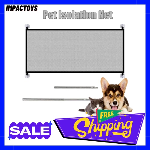 Dog isolation Gate net portable folding pet isolation obstacle safety ...
