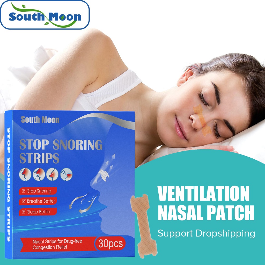 Nose Nasal Strips to Reduce Snoring Anti-Snoring and Relieve Congestion ...