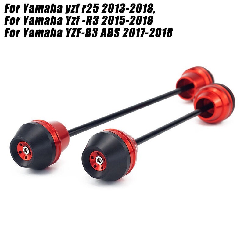 Motoren Valbeveiliging Voor Yamaha R7 YZFR7 Yzf R7 R 7 2021 2022 2023 Motorfiets Valbescherming Pad Frame Sliders Crash Protector Uitlaat schuifregelaar (Color : Black