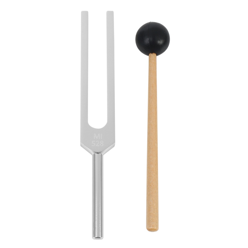 Tuning Fork 528C 528HZ Tuner with Mallet Set for DNA Repair Healing ...