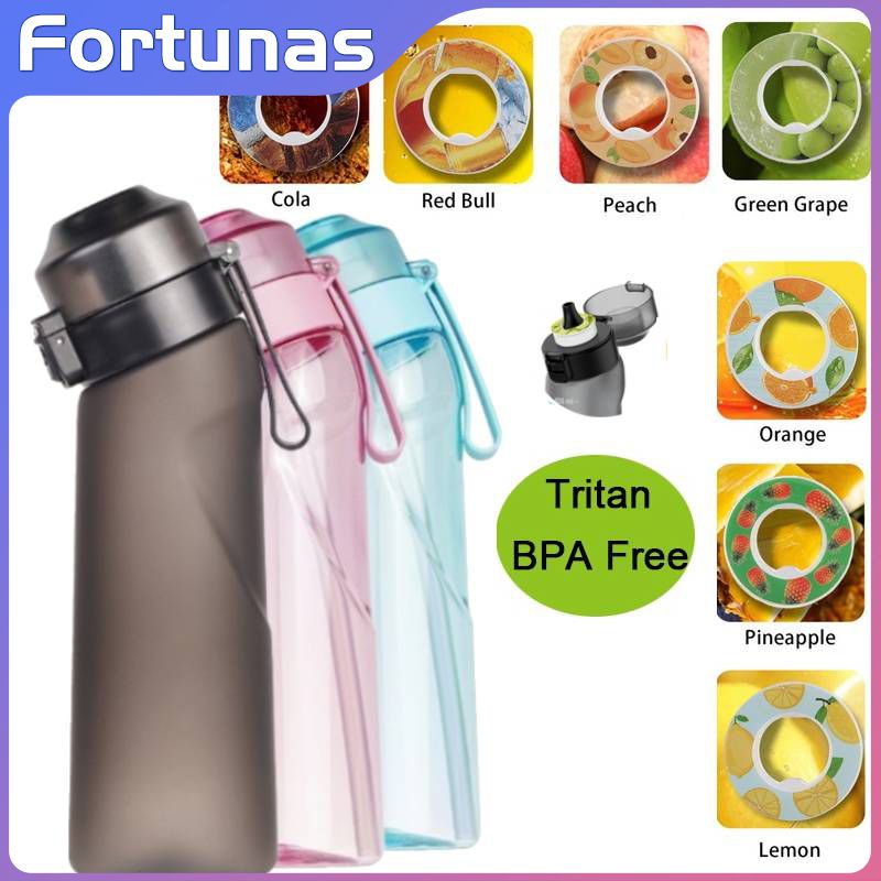 650ml Air Up Water Bottle Flavor Cup 0 Sugar 0 Ka Air Up Sports Straw ...