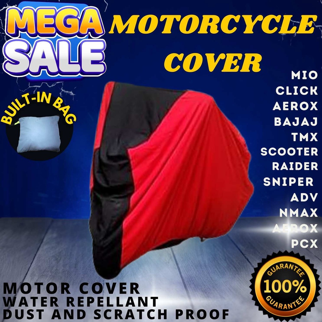 Motor Cover For Mio Click Aerox Bajaj Tmx Scooter Raider Sniper Adv Nmax Aerox Pcx Etc Shopee