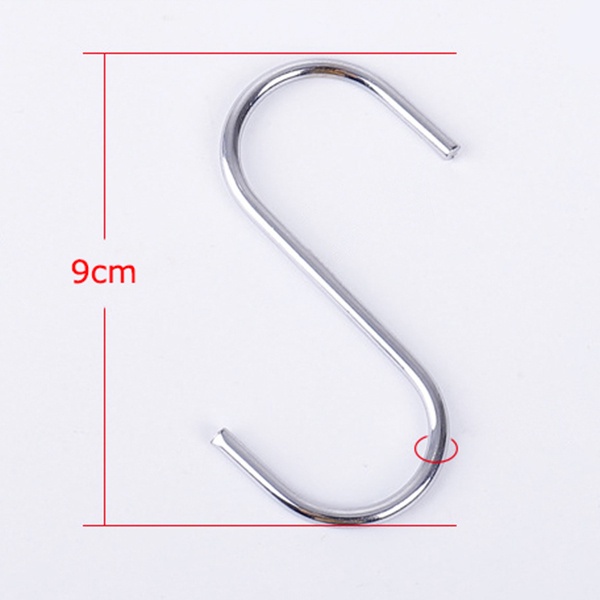 10 Pcs S Shaped Hooks Heavy Duty Stainless Steel Hooks Loadbearing