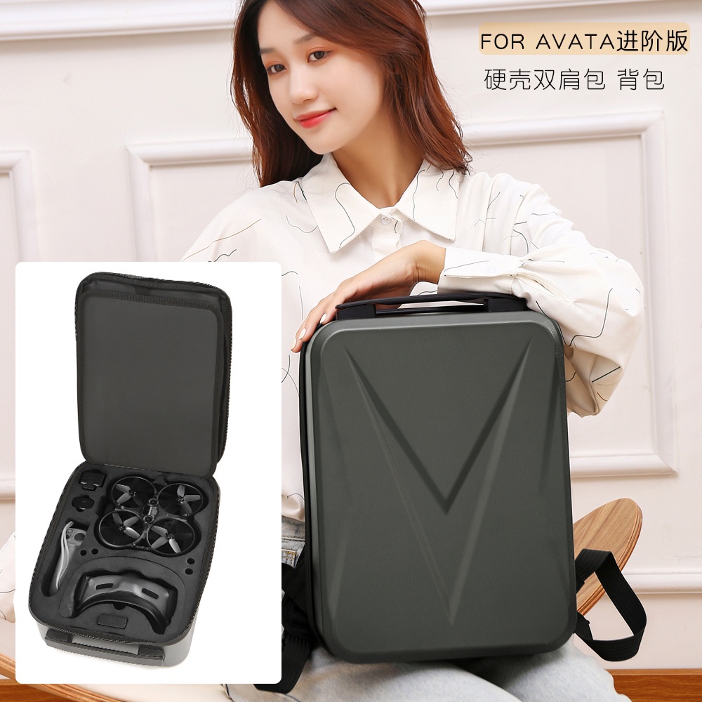 For DJI AVATA Advanced Hard Case Backpack Storage Bag Goggles2 Glasses ...