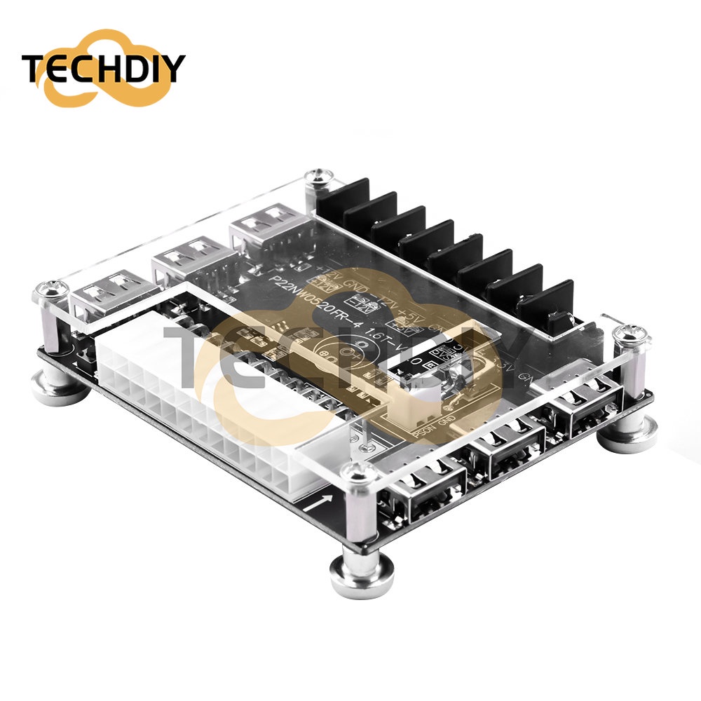 USB Charging Desktop Computer Chassis Power Supply ATX Adapter Board