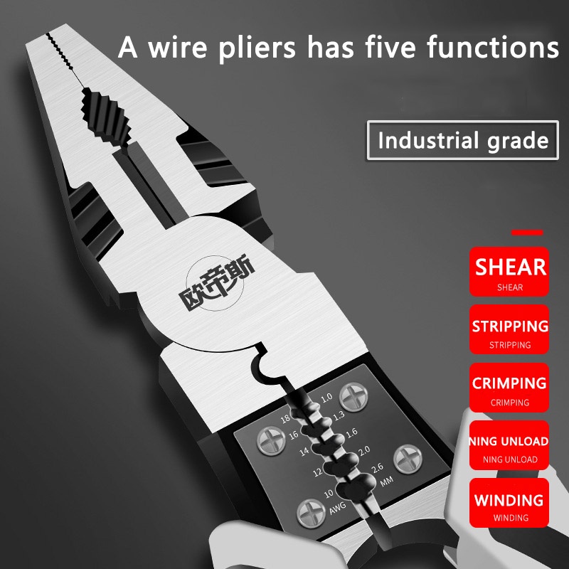 9 '' steel wire pliers Multifunctional Universal Diagonal Pliers Needle