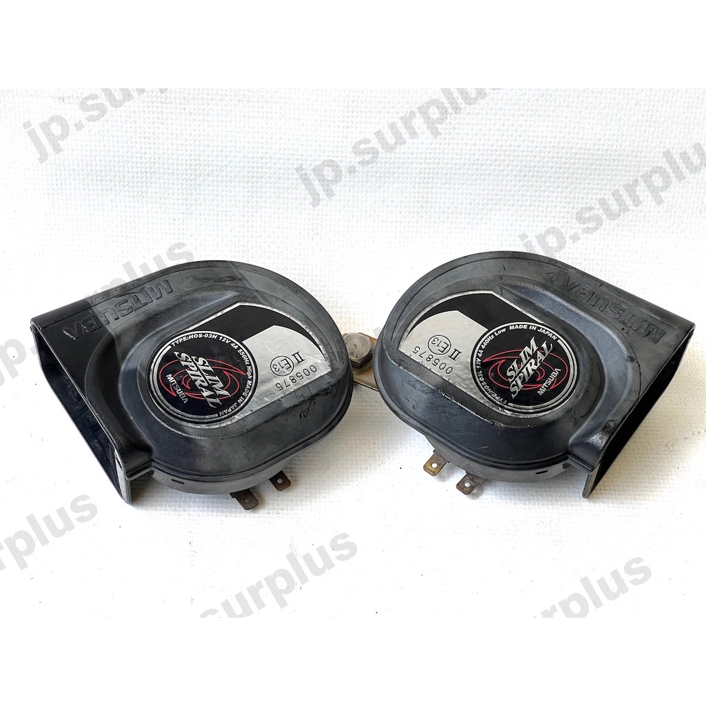 Japan Surplus Mitsuba Slim Spiral Horn 12V Shopee Philippines