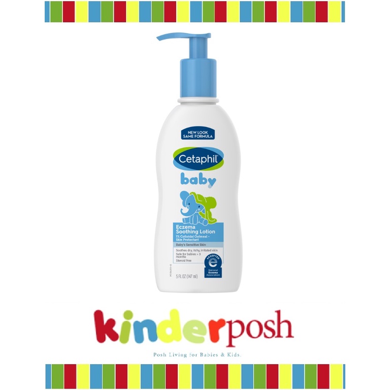 Cetaphil Baby Eczema Soothing Lotion, 5oz/147ml (EXP 07/2023) Shopee