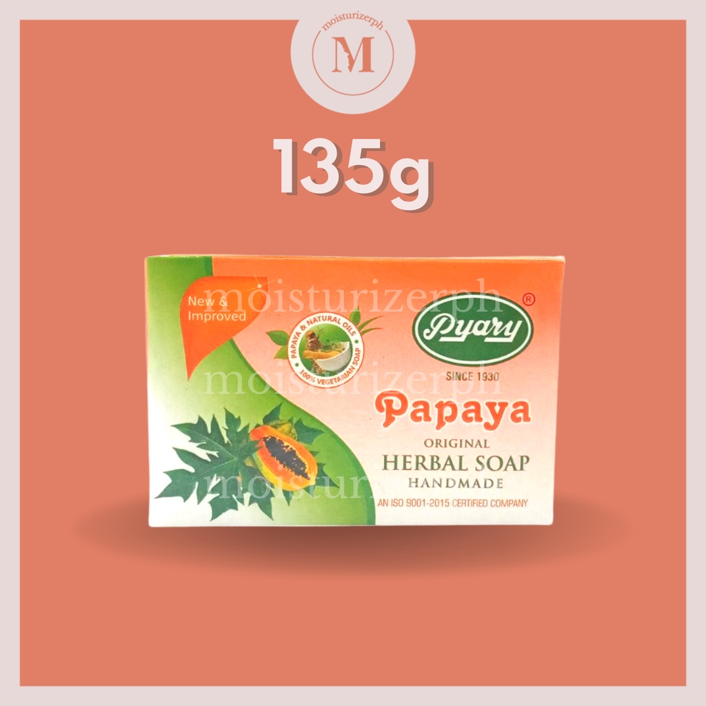 [BUY 8 GET 1 FREE] 101 ORIGINAL PYARY TURMERIC PAPAYA SOAP 75G 135G
