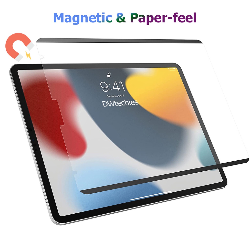 Removable Magnetic Paper feel Film Matte Screen Protector