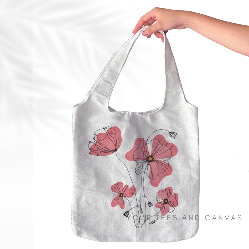 Korean minimalist Shopping Bag / Small Hobo bag Shopee Philippines