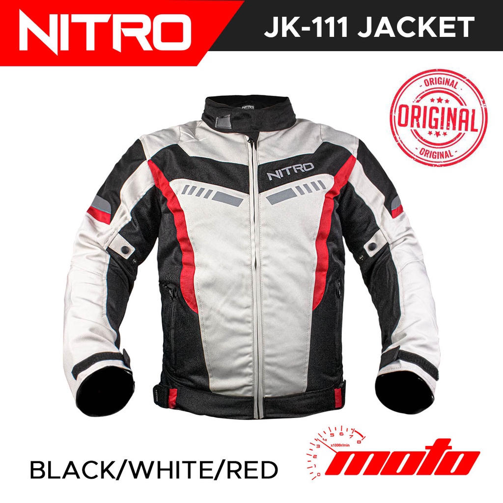 Moto NITRO Riding Jacket JK-111 | Shopee Philippines