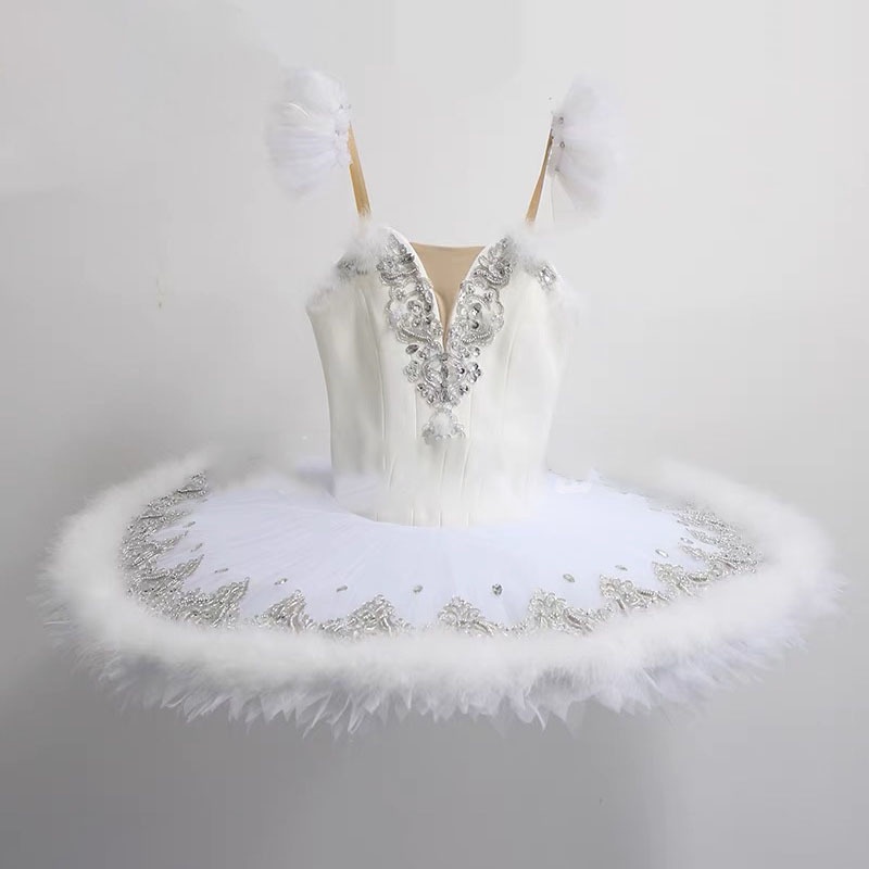 2022 Children and women White Swan Lake Ballet Tutu Skirts For Girls ...