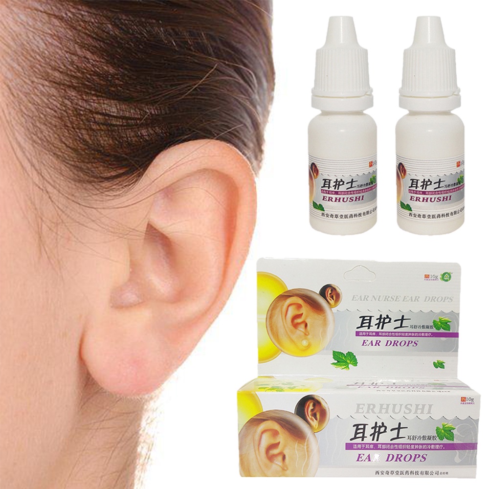 Ear Drops Cleaner - Ear Wax Safe Remover Liquid for Acute and Chronic ...