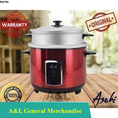 RC103 ASAHI RICE COOKER 1 Year Warranty Shopee Philippines