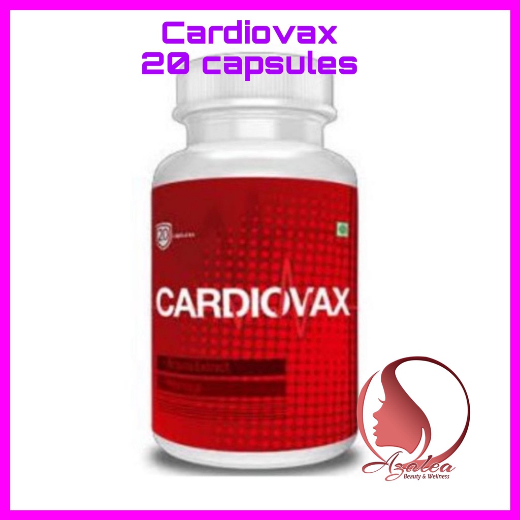 Authentic CardioVax 20 Capsules Original Antihypertensive or high blood ...