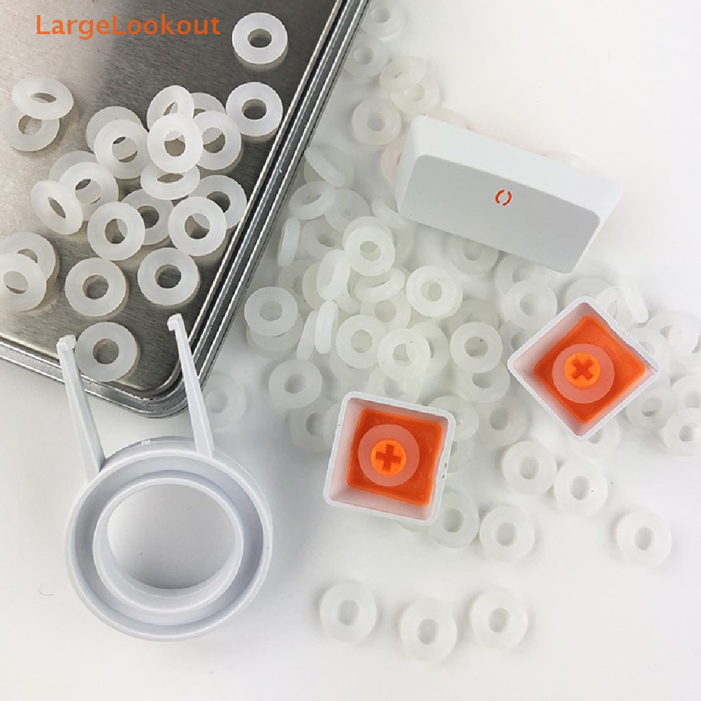 [LargeLookout] 120pcs Keycaps O Ring Seal Sound Dampeners For ...