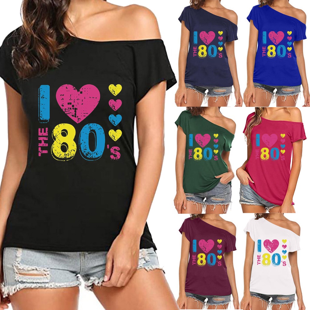 I Love the 80s T-Shirt Funny Women or Men's Gift Idea TShirt