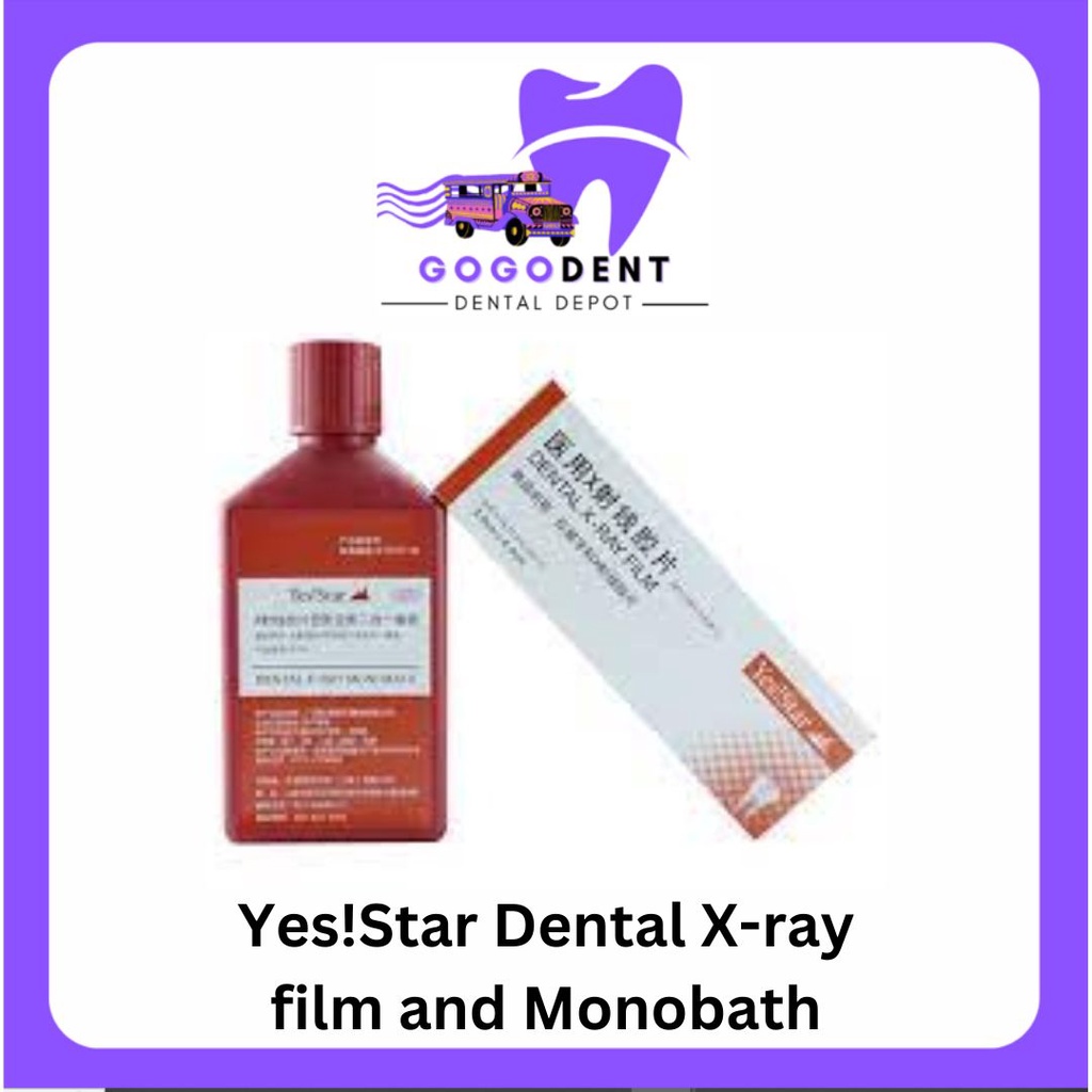 Yes!Star Dental Xray film and Monobath Shopee Philippines