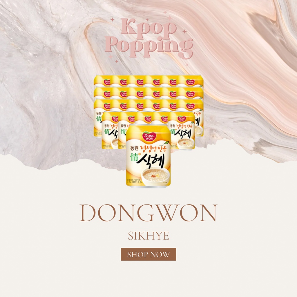 Dongwon Korean Sikhye Sweet Rice Drink 238ML Shopee Philippines