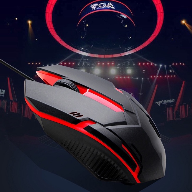 Blacklight Mouse USB LED Gaming Mouse For Laptop/PC Mouse