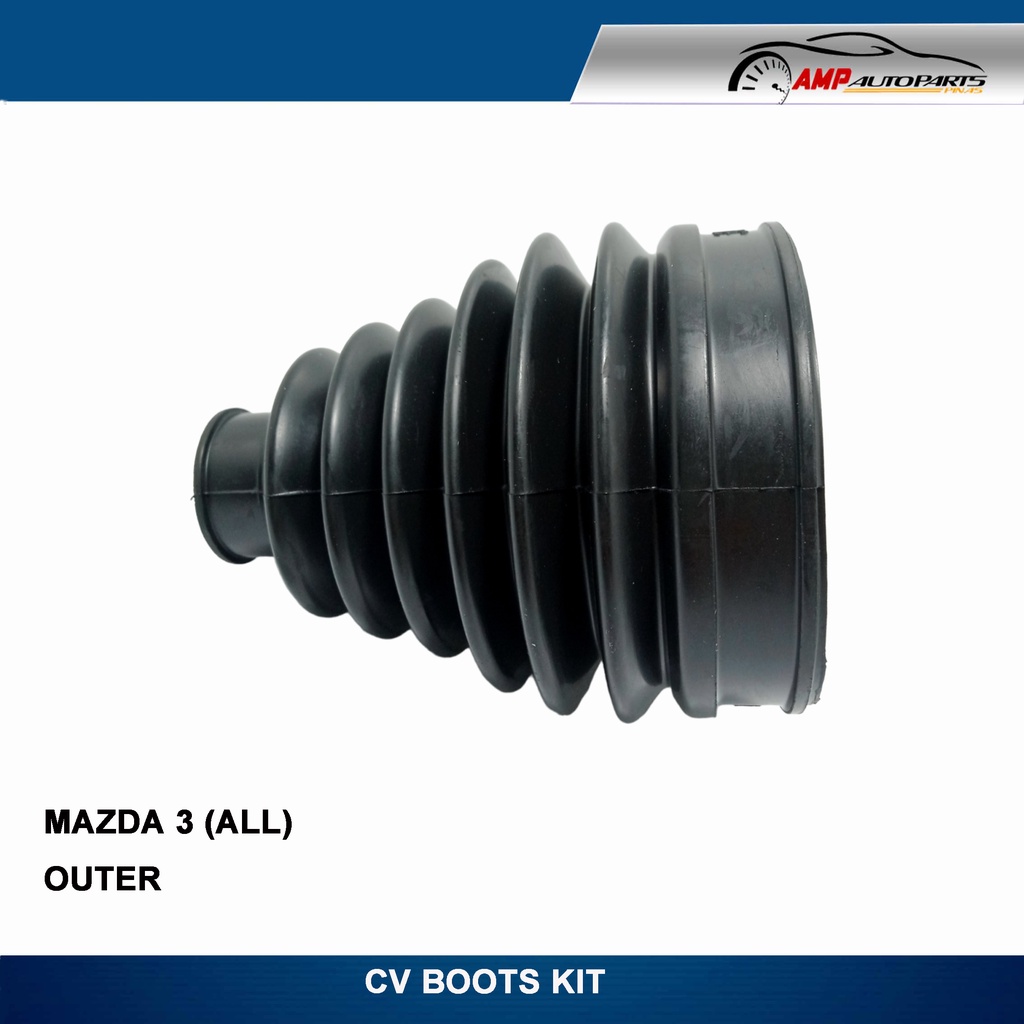 CV BOOT KIT for MAZDA 3 (ALL), MAZDA 3 (M/T), (WITH CLAMPS), (OUTER