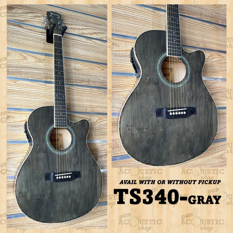Thomson Gray Standard size Acoustic / Electricoustic Guitar (TS340 ...