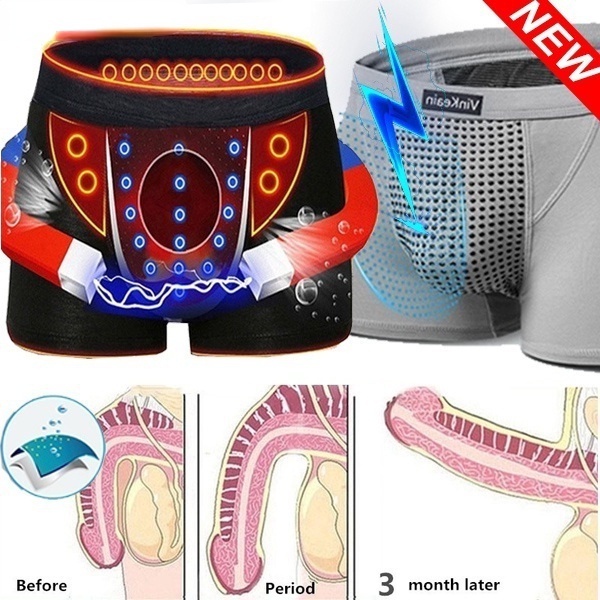 3-Packs Underwear For Men Magnetic Therapy Energy Health