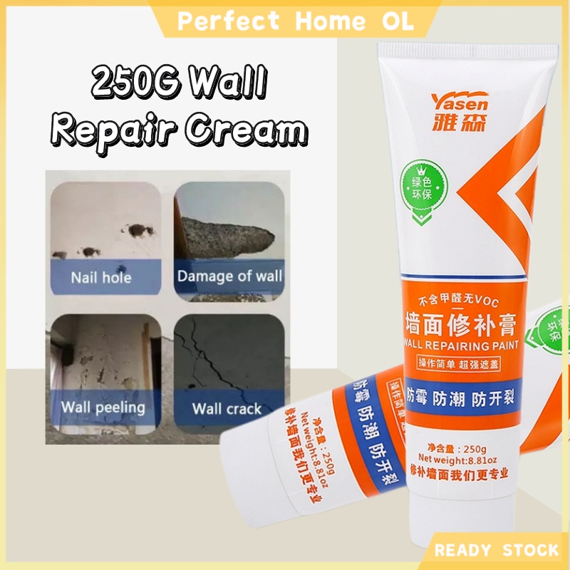 Wall Mending Agent Waterproof Wall Repair Paint Crack Mildew Remover Anti-Leaking Sealant Quick-Drying Restore Wall Repair Paste - 15