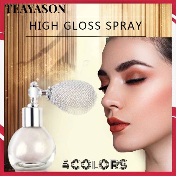 TEAYASON Highlighter Powder Spray High Gloss Glitter Powder Spray