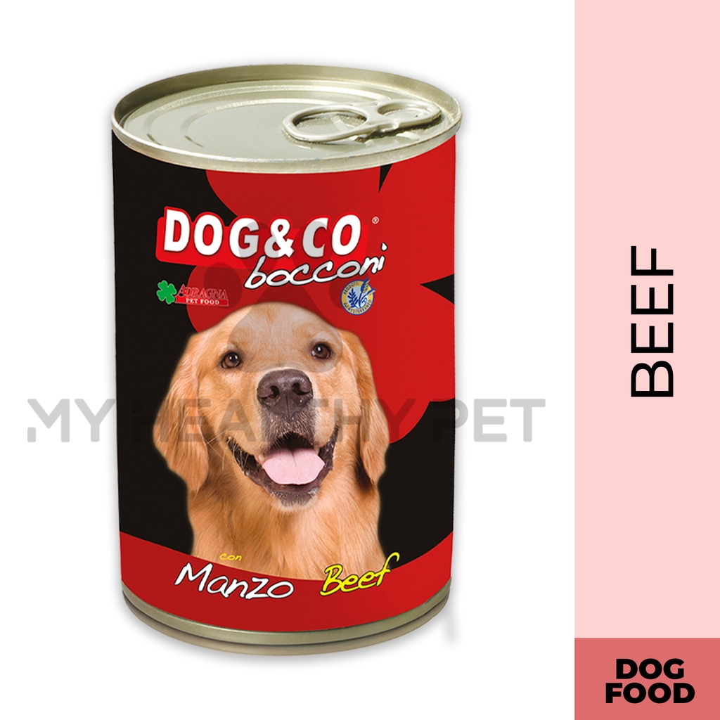 Dog & Co Canned Beef healthy Dog Food - 405g | Shopee Philippines