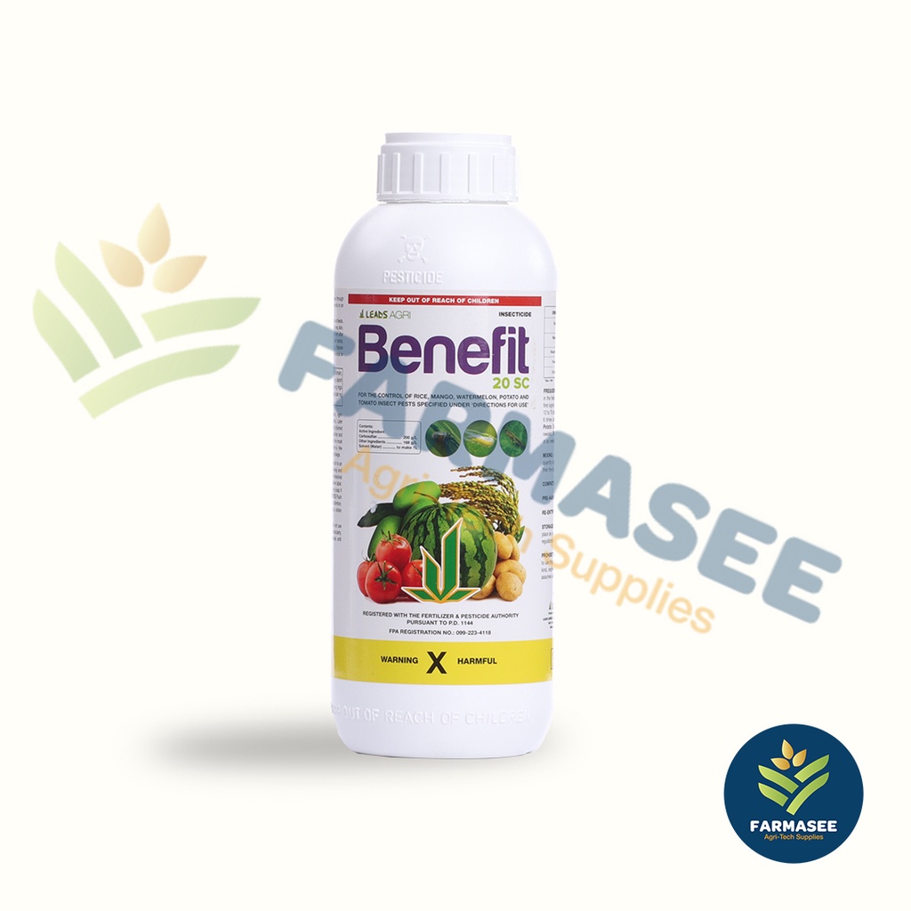 Benefit 20 SC Insecticide (1Liter) by Leadsagri | Shopee Philippines