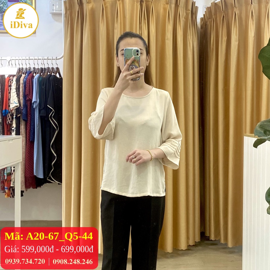 IDiva A20-67 Senior Middle-Aged Shirt | Shopee Philippines
