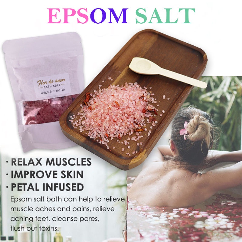 Epsom Salt for hemorrhoids foot Soak Scented Epsom Salt Bath Relaxation