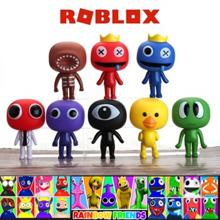 Ready Stock】8pcs/set Roblox Rainbow Friends Building Block Toy