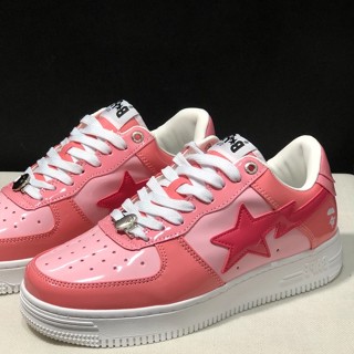 Pink clearance bape vans