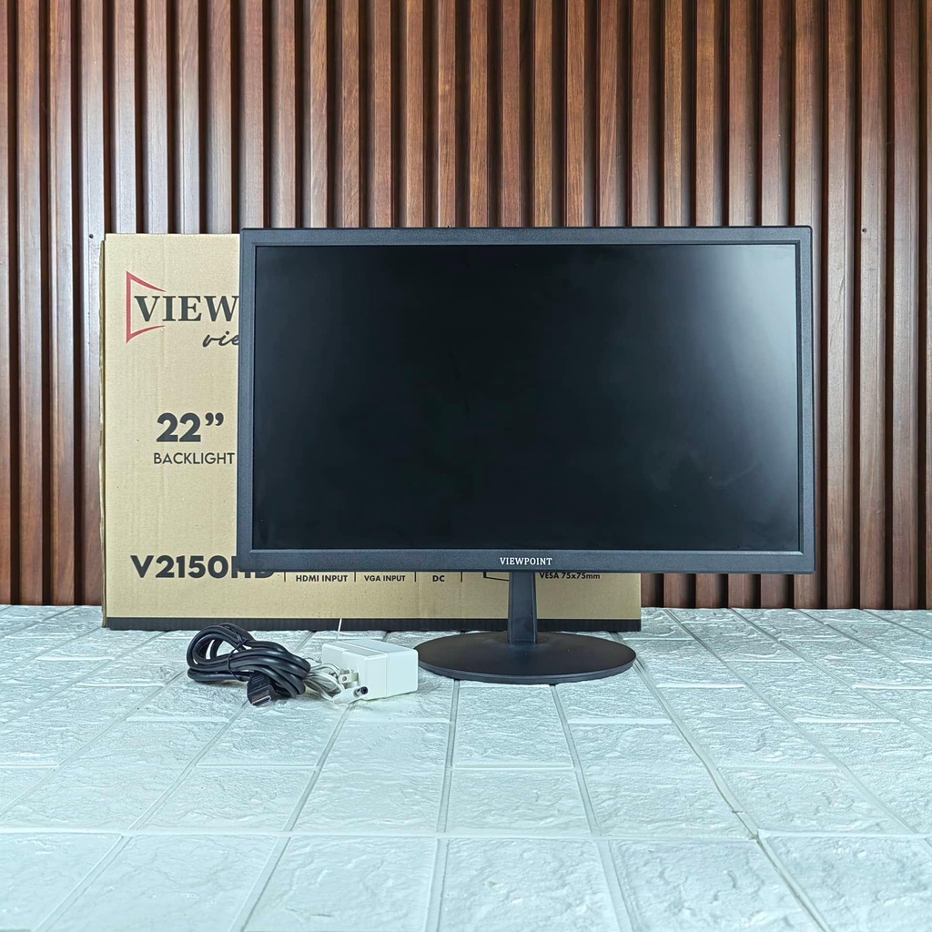 BRANDNEW VIEWPOINT 22" inches LED Monitor with freeb cables Shopee