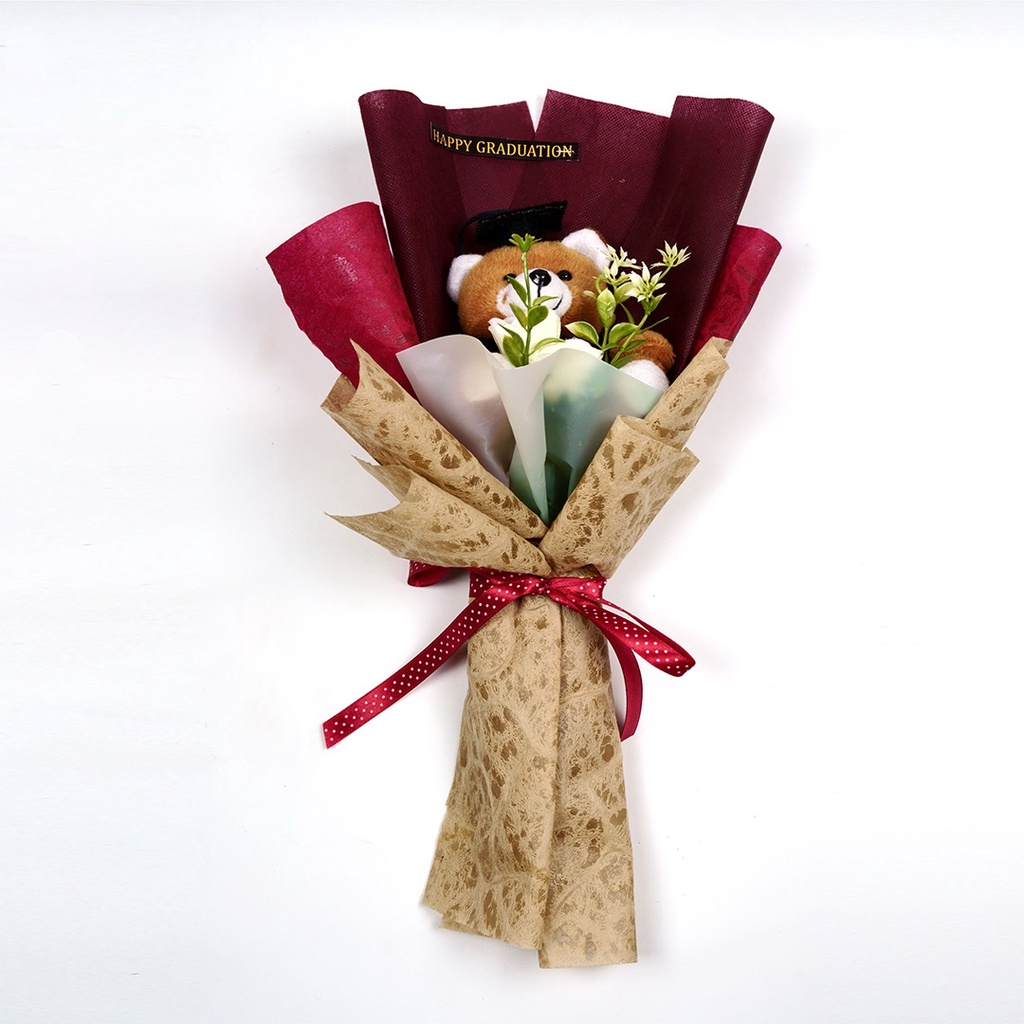 Graduation Bouquet Doll special graduation toga/ give graduation ...