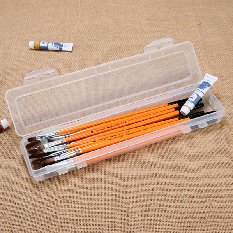 1 Pc Brush Painting Pencils Storage Box Watercolor Pen Container