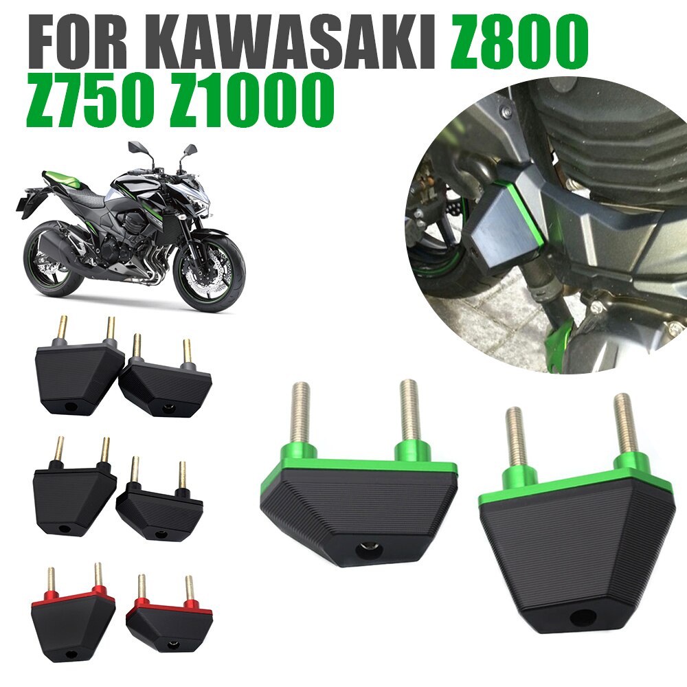 For Kawasaki Z800 Z750 Z1000 Z800 Z1000 Z750 Motorcycle Engine Crash Pads Frame Sliders